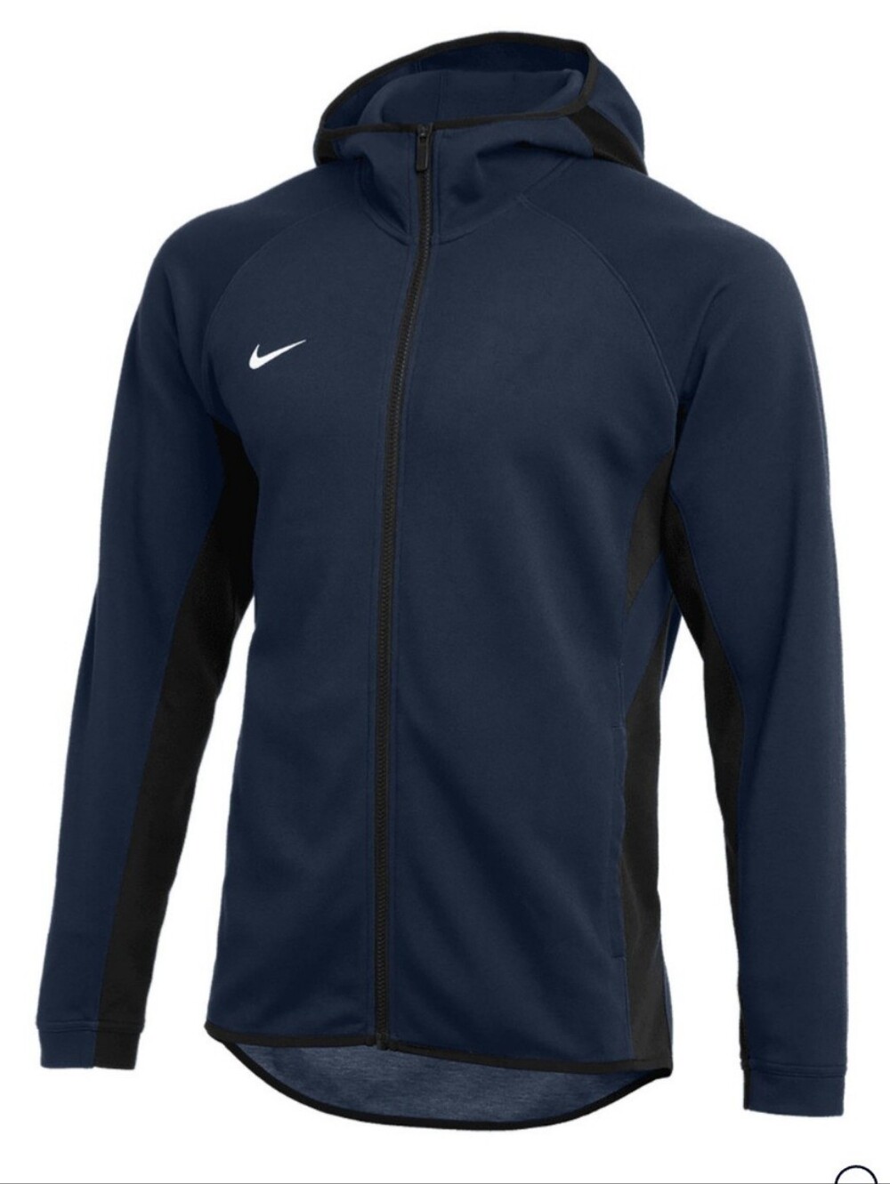 Nike Women's Navy Full-Zip Athletic Jacket Size Medium NWT